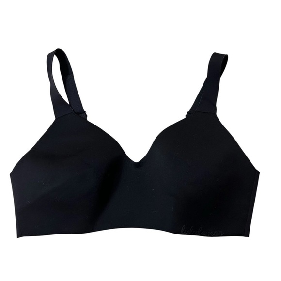 Lululemon Seamless Take Shape Black Bra Size 32C Adjustable Straps - Picture 1 of 4